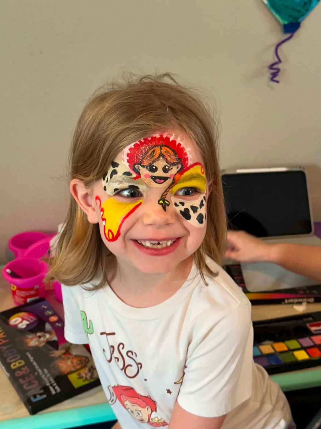 Face painting design 8 by Happy Faces by Hailey